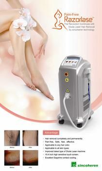 Alexandrite Laser 755nm Hair Removal Equipment Laser Rust Removal for Sale