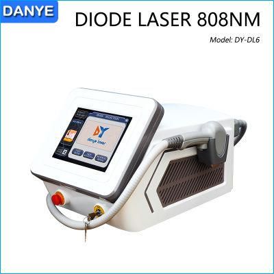 Face and Body 810 Nm Diode Laser Hair Removal Machine