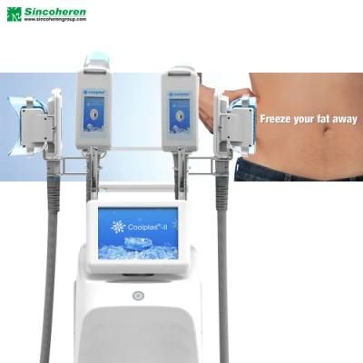 Consultant Dr. 2021 Sincoheren CE Approved Criolipolisis Cooling System 4 Cryo Handles Cryolipolysis Body Shaping Slimming Machine