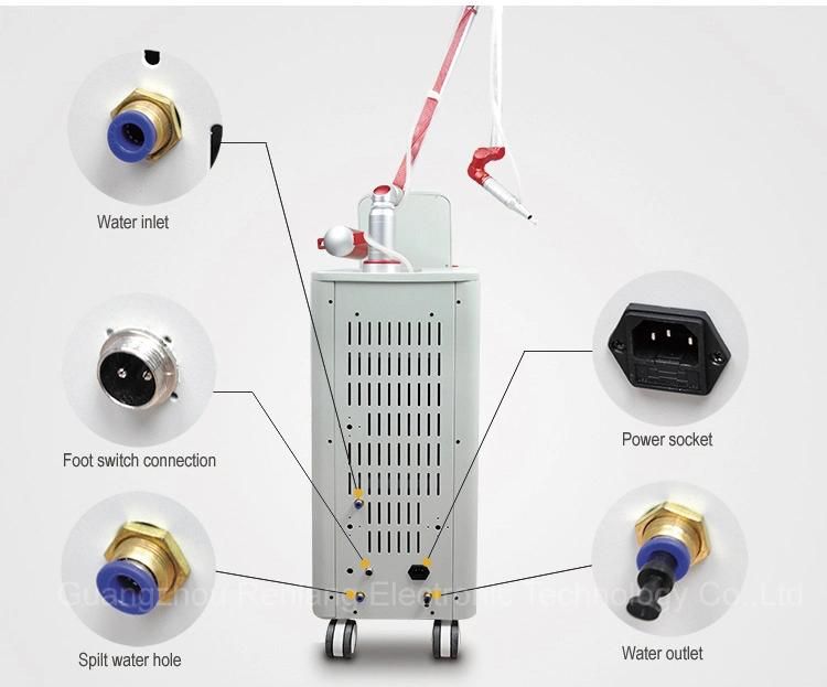 Laser Tattoo Removal Vertical Machine ND YAG Laser Anti Pigmenation