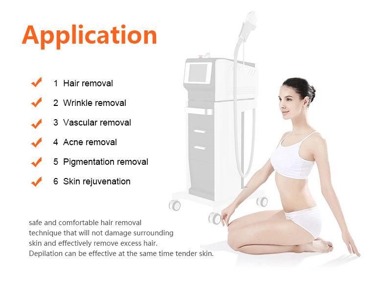 Comfortable and Safe IPL Hair Removal Product Description