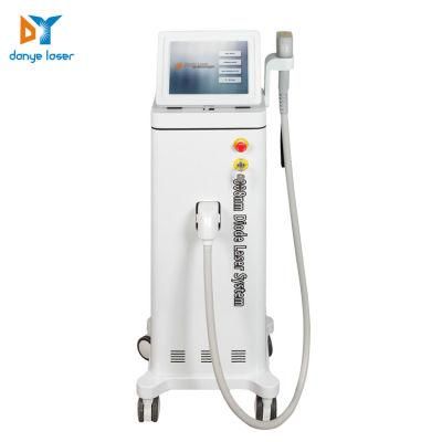 High Performance Vertical Unlimited Shot 808 Diode Laser Hair Removal Device