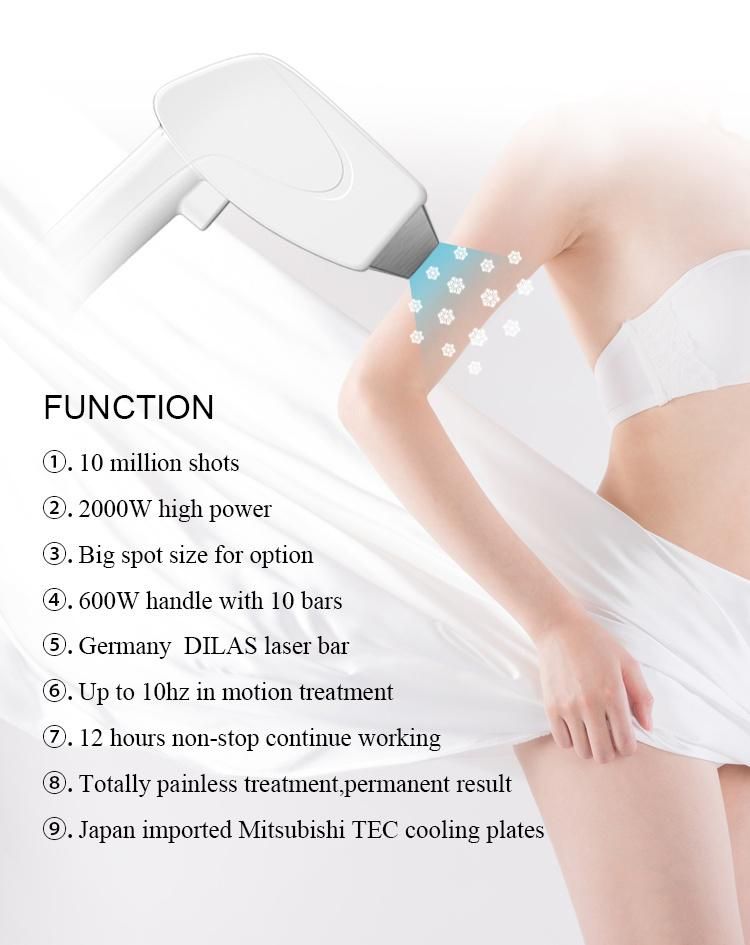 Professional Germany Bars Diode Laser/Laser Diodo 808/Hair Removal Laser