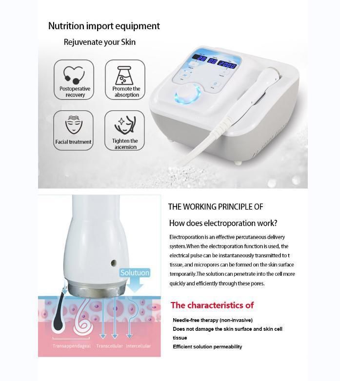 Facial RF+EMS Skin Care Cooling Beauty Machine for Remove Wrinkles