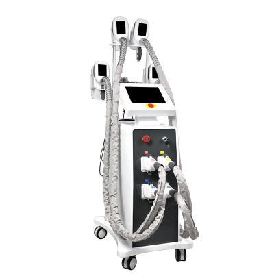 4 Handles Cryolipolysis Body Slimming Machine Cavitation Laser Body Slimming Machine