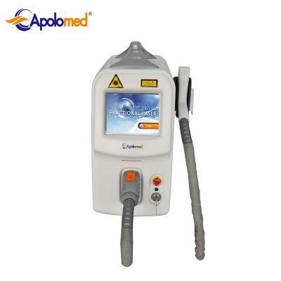 Apolo Exclusive Designed 1-6Hz Repetition Rate Erbium Erbium Glass Fractional Laser 2940nm Laser Machine for Wrinkle and Fine Lines Removal