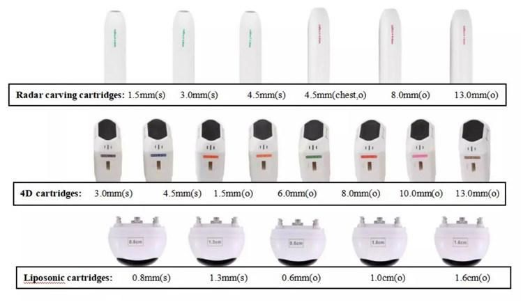 Three-in-One Hifu Liposonic 4D Radar Carving Beauty Instrument