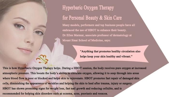 Skin Tightening Detox Machine Hyperbaric Oxygen Chamber