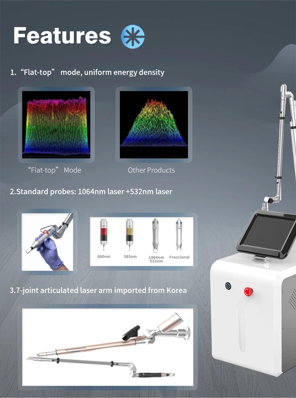 2022 Picosecond Laser Tattoo Removal Anti-Wrinkle Portable Beauty Machine