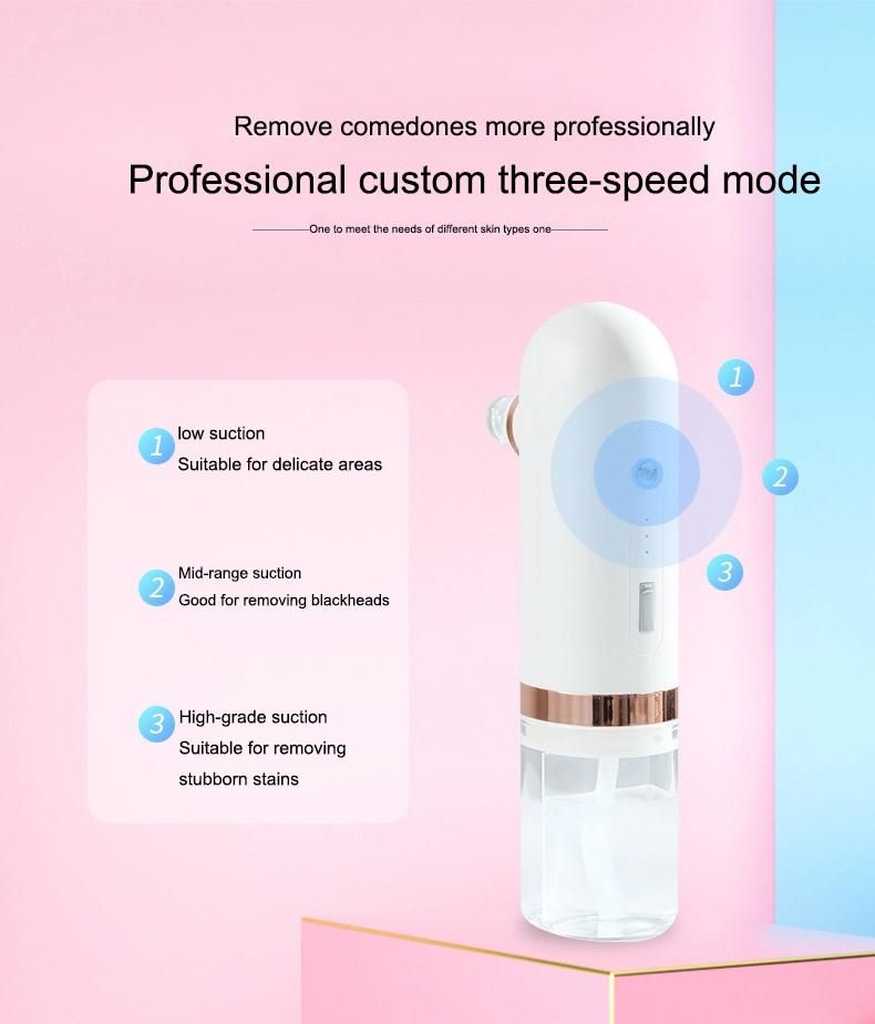 Electric Remove Comedones Instrument Pore Grease Cleaning Oxygen Injection Small Bubble Beauty Machine Skin Care Personal Care Blackhead Absorber