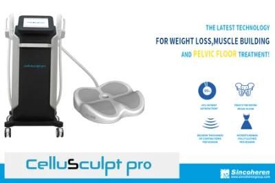 2021 Non-Invasive and Painless Sincoheren Body Slimming Machine 5 Handles Celluscuplt PRO Equipment for Weight Loss