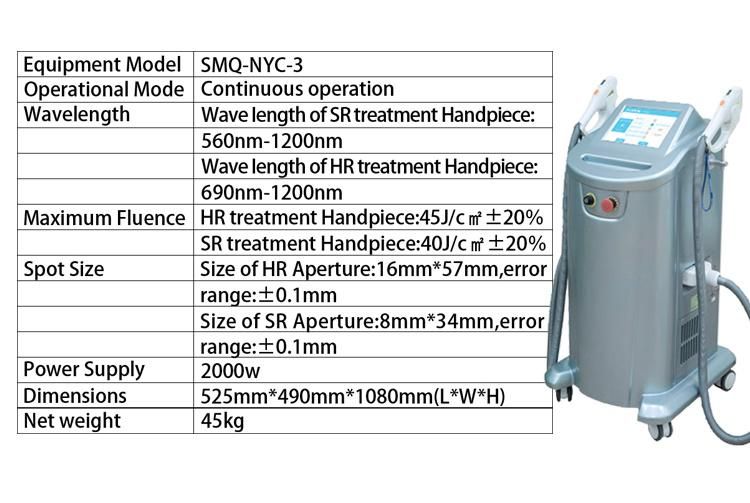 Hair Removal Device Home Use IPL Permanent Hair Removal by Laser