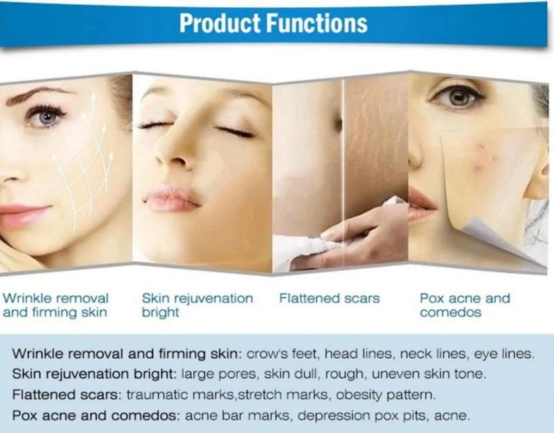 Skin Care, Wrinkles Removal RF Microneedles