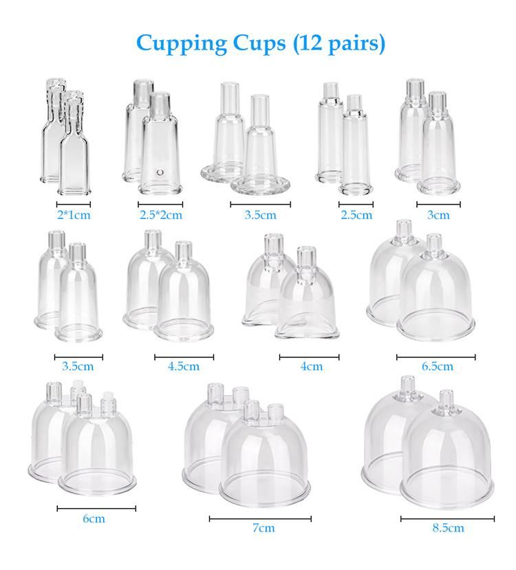 XL Cup Vacuum Therapy Massage Vacuum Cupping Machine for Butt Enhancement Breast Enlargement Vacuum Machine