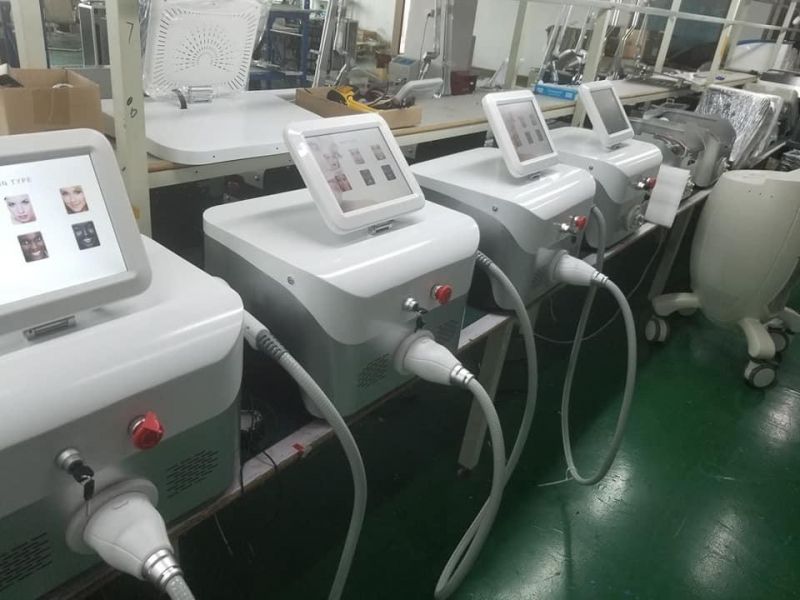 at Home Laser Epilator Hair Removal Appliance 3 Wavelength 755 Nm 808 Nm 1064 Nm Skin Laser Hair Removal Machine