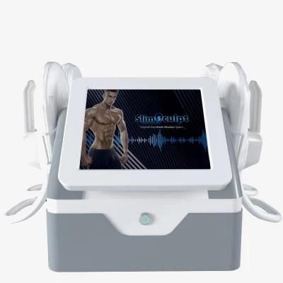 Portable EMS Body Shaping Machine EMS 4 Handles Butt Lifting Body Slimming Device Emslim