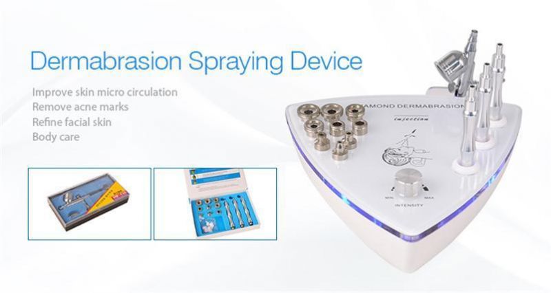 Portable Crystal Diamond Microdermabrasion Exfoliator