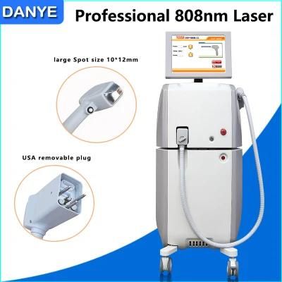 Ce Approved High Power 600W Proefssional 808nm /810nm Diode Laser Hair Removal Machine Prices for Face and Body