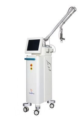 CO2 Laser Fractional Ablative Wavelength Subdemal Skin Treatment Machine
