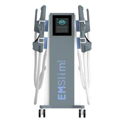 Trending Products 7 Tesla EMS 4 Handles Hi-EMT Emslim Neo RF Muscle Sculpting Machine with Pelvic Stimulation Pads