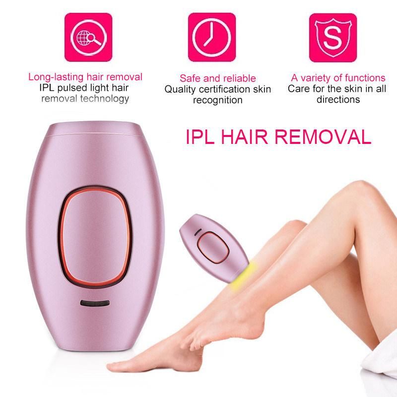 Portable Women Home Handset IPL Laser Hair Removal Apparatus for Arm Leg Armpit