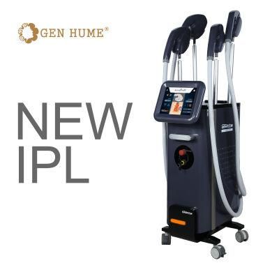 Genhume IPL Hair Removal in Beauty Skin Machine Dpl Opt IPL Skin Cleansing Laser Hair Removal Machine