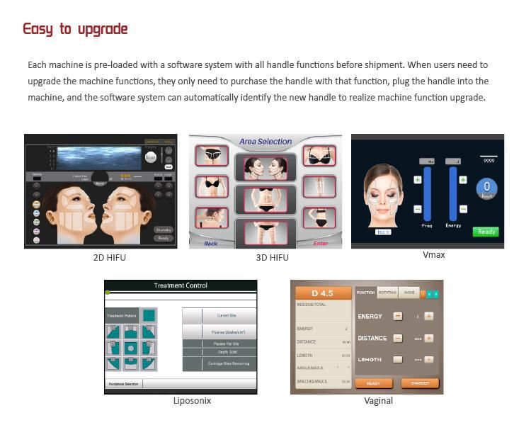 New Products Ultrasound Machine Facial Lifting Machine