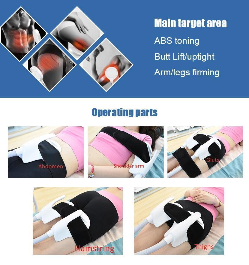 Newest Slimming Beauty Machine EMS Hi EMT Reduce Fat Full Body Shaping Muscle Stimulator Equipment