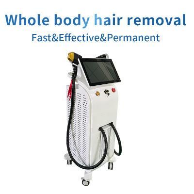 Painless 755/808/1064nm Permanence Hair Removal Beauty Equipment