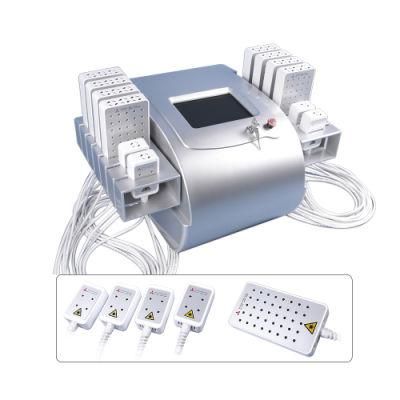 Home Slimmer Portable Laser Shape System Red Light Mitsubishi Diode Lipo Laser Treatment Body Slimming Machine