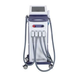 Hottest 3 in 1 Elight IPL Opt Shr RF ND YAG Laser Tattoo Removal/Hair Removal Opt Shr Permanent Hair Removal