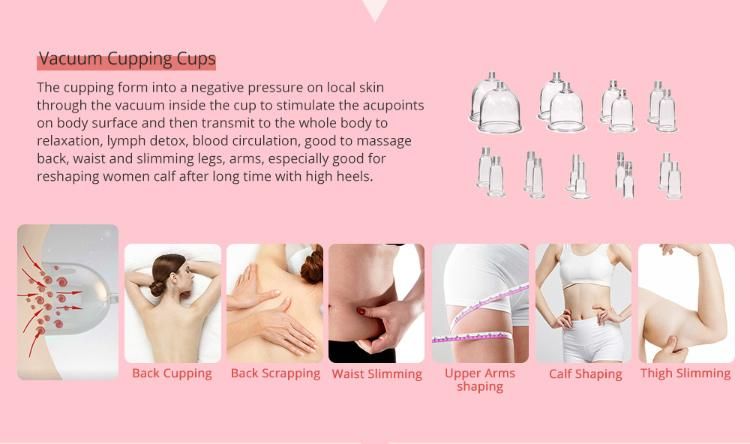 Breast Massager Vacuum Therapy Butt Lifting Cups Buttocks Enlargement Machine