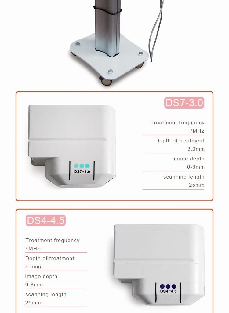 Ultrasonic Beautiful Instrument Hifu Focused Face Lifting Machine