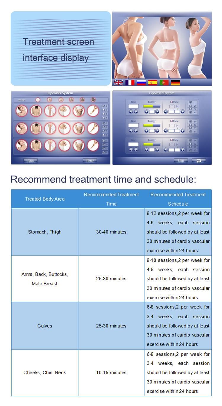 Mitsubishi Lipo Laser for Cellulite Reduction Laser Beauty Machine