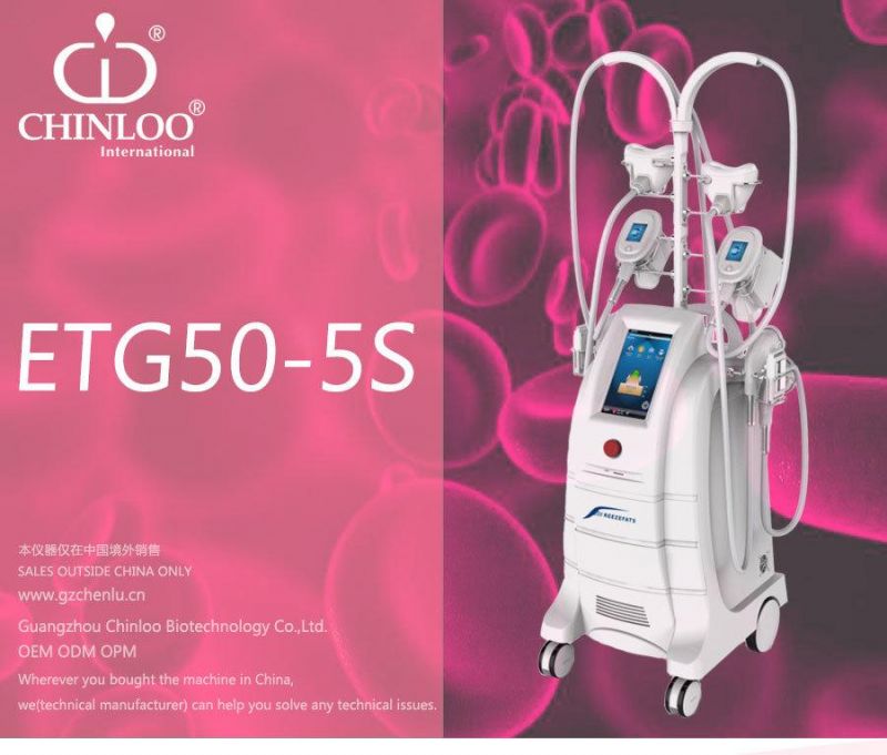 Cellulite Reduction Liposuction Cryolipolysis Machine (Etg50-5S)