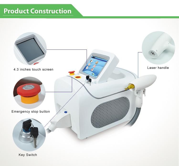 1320nm Carbon Peel Skin Care ND YAG Machine for Skin Whitening