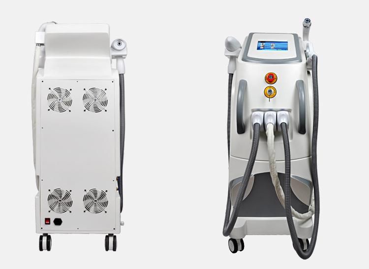 3 in 1 E-Light IPL RF ND YAG Laser Multifunction Machine Ce Approval