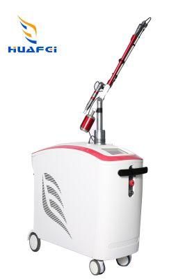 Skin Rejuvenation Treatment 1064 Nm 532nm Picosecond Laser Tattoo Removal Machine