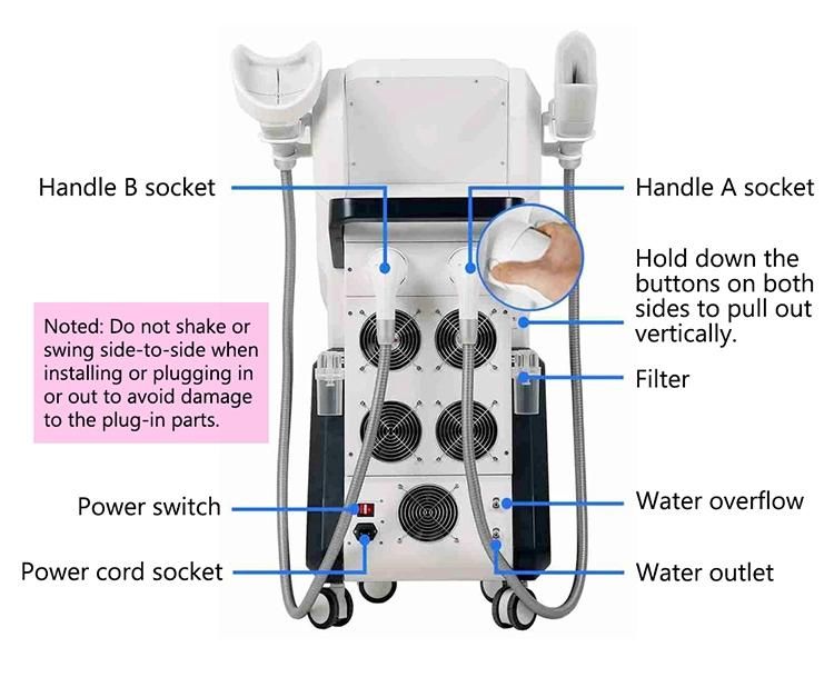 Vertical Fat Freezing Machine Remove Belly Weight Loss 360 Painless Slimming Cryo Beauty Machine Cryotherapy