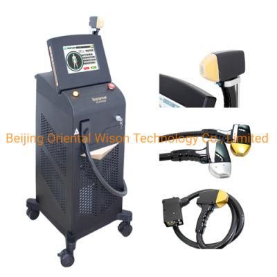 Laser Soprano Titanium 755nm 1064nm 808nm Diode Laser Hair Removal Depilatory Machine