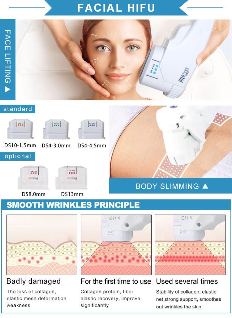 Newest 2 in 1 Facial Hifu+ Vaginal Hifu for Face Lifting Vaginal Tightening