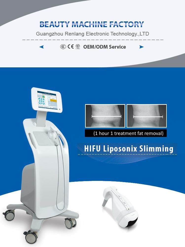 Professional Fat Reducing Liposonix Slimming Machine for Body Slimming