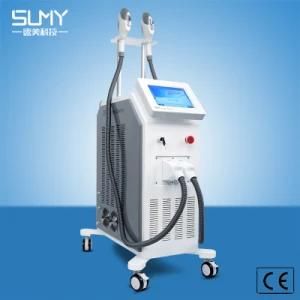 Skin Care Product Double Handles Durable Sappaire IPL Opt Shr Hair Removal Beauty Machine