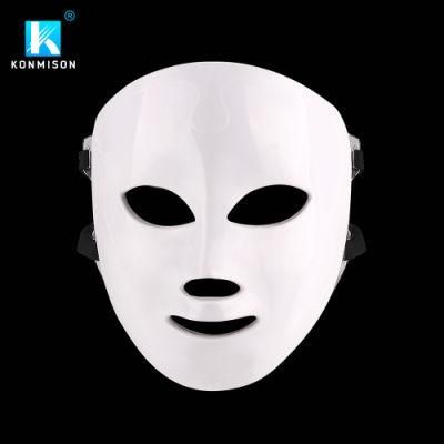 7 Colors LED Phototherapy Beauty Mask PDT LED Facial Machine Light up Therapy LED Face Mask