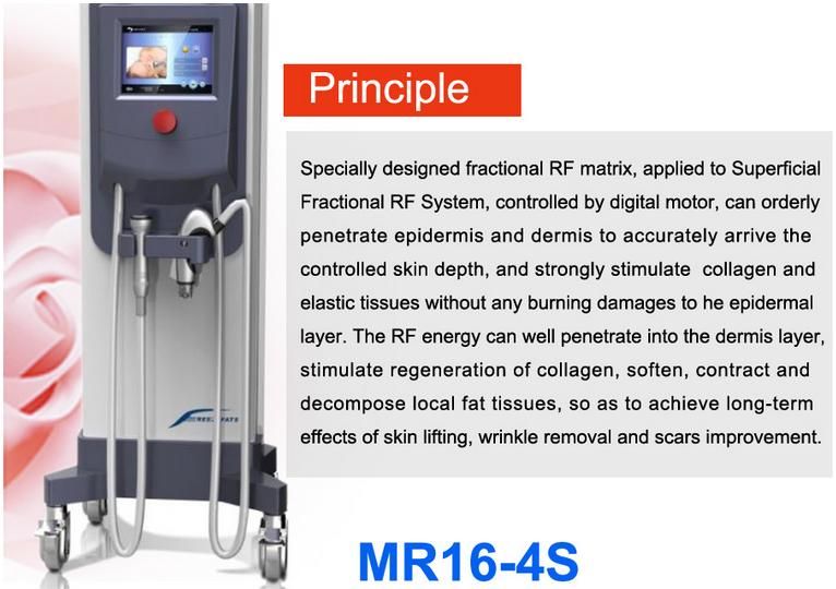 Newest Fractional RF Cryolipolysis Anti Aging Beauty Machine (MR16-4s)