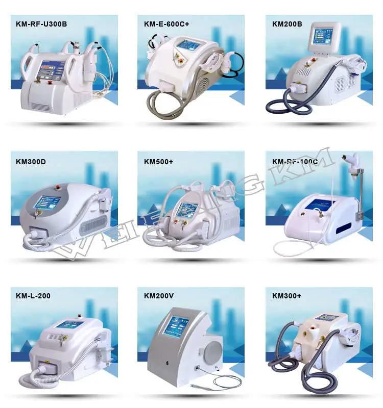 Weifang Km Portable IPL Beauty Equipment/Shr IPL Laser Hair Removal