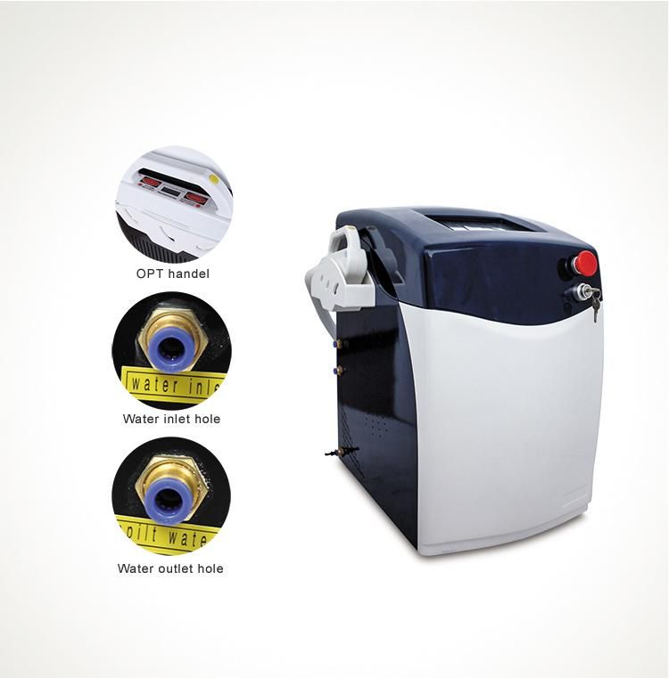 Ce Approval IPL RF Elight Q Switched ND YAG Laser Tattoo Removal Machine