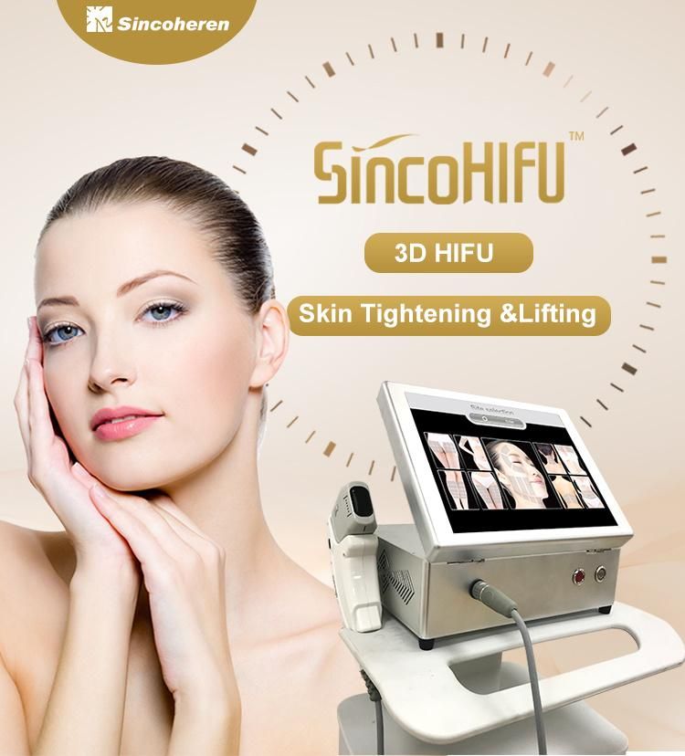 Advanced Beauty Salon Device 3D Hifu Machine for Anti-Wrinkle and Skin Rejuvenation