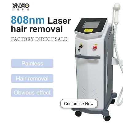 Yanyao 755nm 1064nm 808nm Diode Laser Permanent Hair Remover Machine