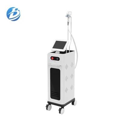 Professional Vertical Beauty Machine 3 Wavelength Diode Laser Hair Removal Machine